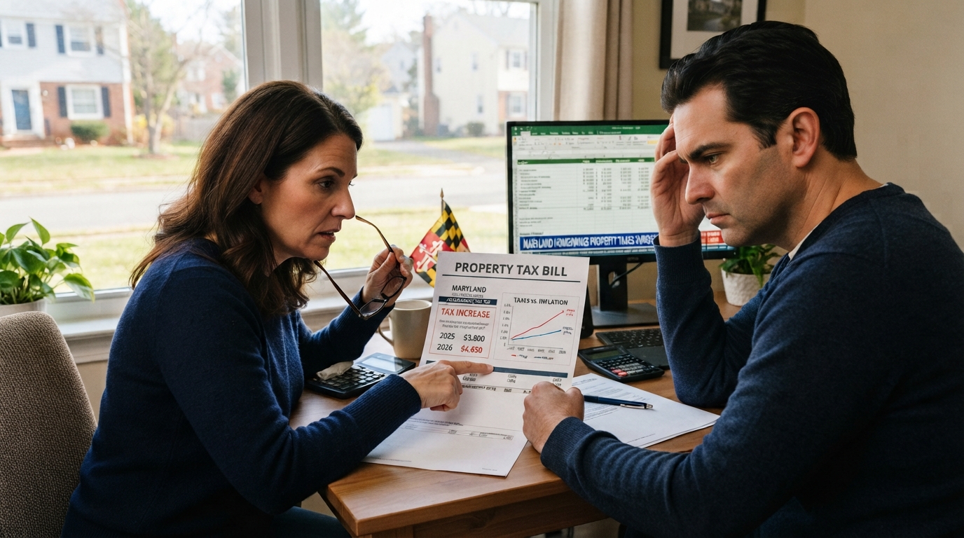 Property Taxes Are Rising Faster Than Inflation: What It Means for Maryland Homeowners in 2026